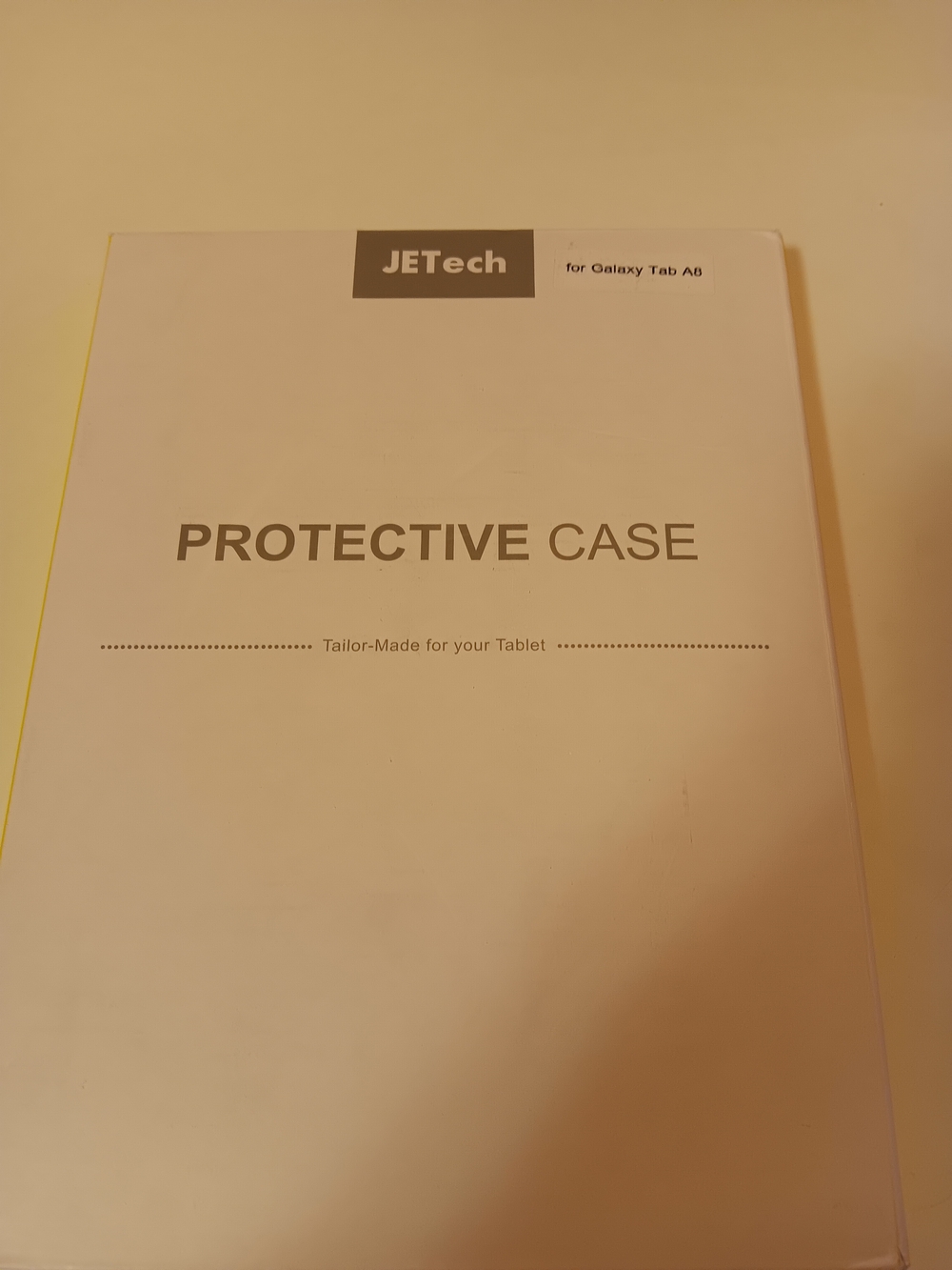 Yellow Protective Case for Galaxy Tab A8 - Slim Tablet Cover